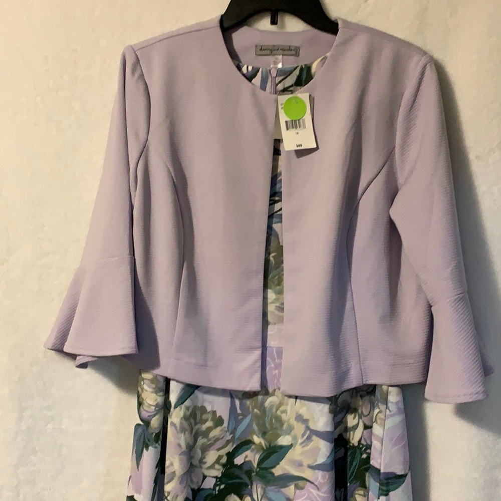 Danny and Nicole Dress Size 14 Color Lavender
